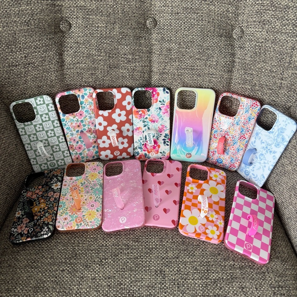 BUNDLE OF IPHONE 13 PRO MAX LOOPY CASES